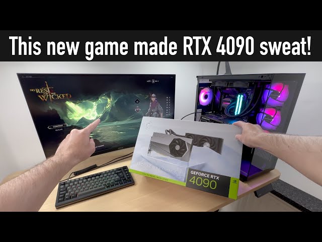 RTX 4090 vs No Rest for the Wicked at 4K, 1440p, 1080p