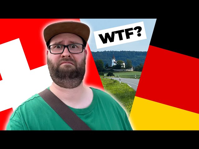 The strange German village that lies in Switzerland
