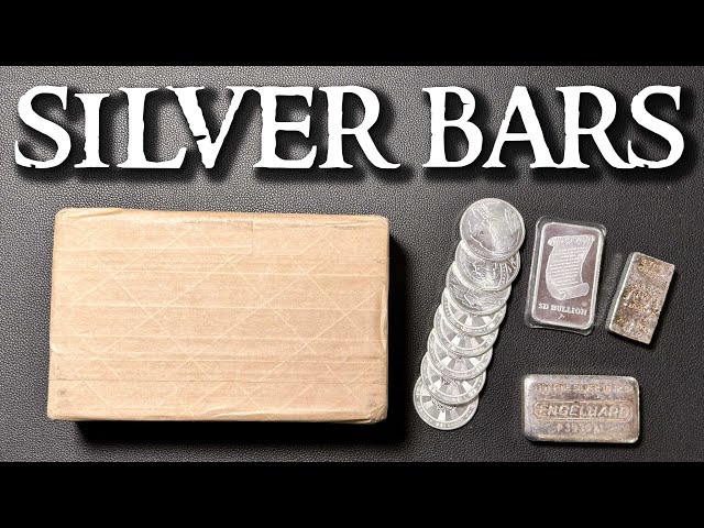 Here is the thing about silver bars..