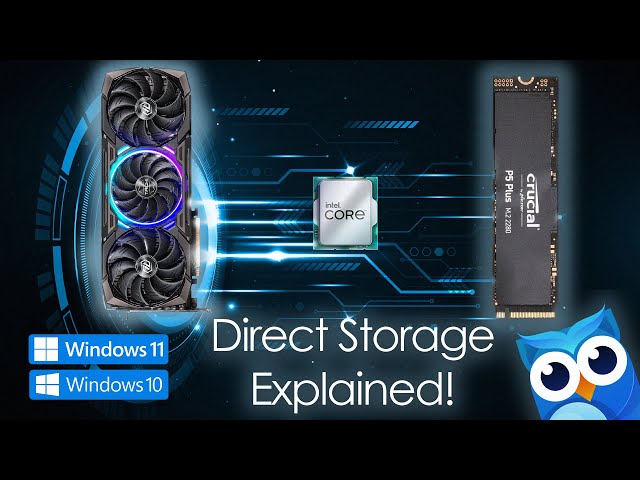 Why you need an NVMe: Direct Storage Explained (Bypass IO)