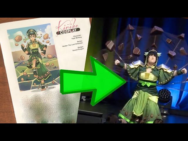 How to make a Build Book for a Cosplay Competition | Going through my Toph Buildbook & 7 good tips!