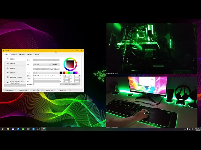 OpenRGB 0.7 Installation with Effects Plugin on Windows