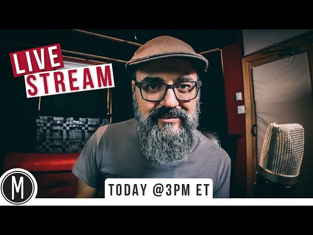 LIVE STREAM - Recording a "LIVE" band and Q&A