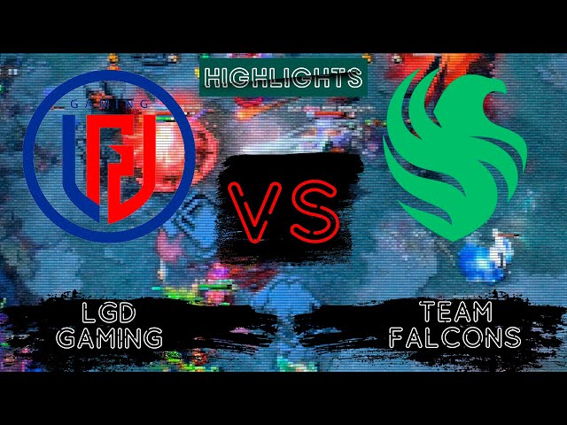 🟥КАК ЖЕ ОНИ ХОРОШИ | LGD Gaming vs Team Falcons ESL One Kuala Lumpur 2023 | 11.12.2023