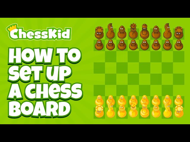 How to Set Up a Chess Board: Chess Rules Beginners | ChessKid