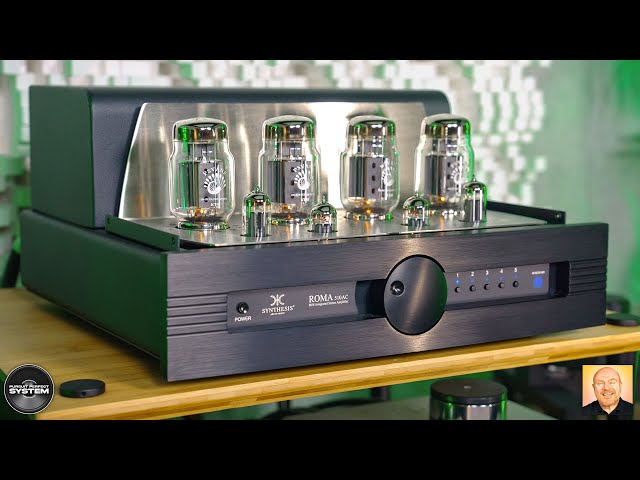 HIGH POWER, HIGH MUSICALITY Tube Amp from ITALY Synthesis Roma 510ac REVIEW