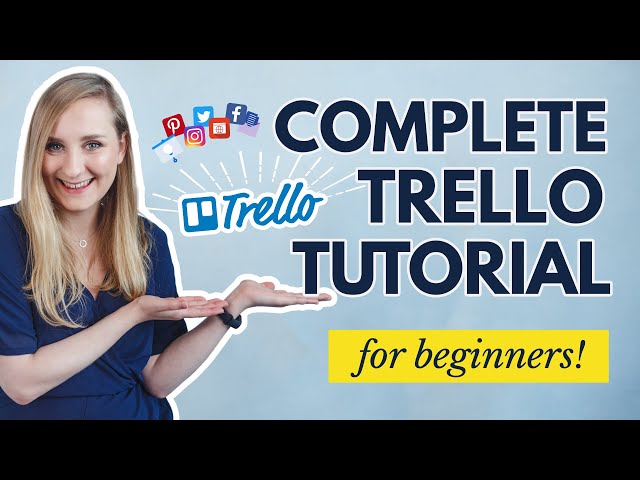 HOW to use TRELLO | ULTIMATE TRELLO TUTORIAL 2023 [Project Management Software for BEGINNERS]