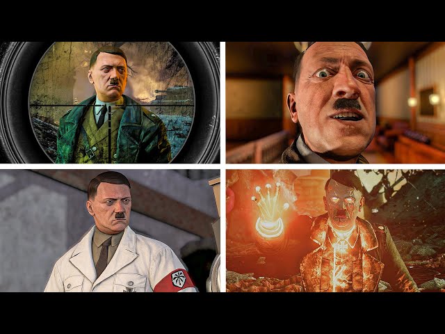 Evolution of Killing Hitler in Sniper Elite Games