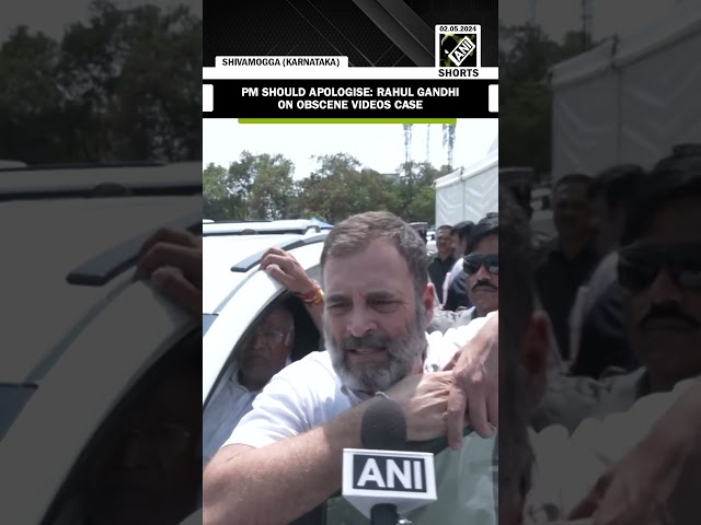 “PM Modi should apologise…” Rahul Gandhi on Karnataka ’obscene videos’ case