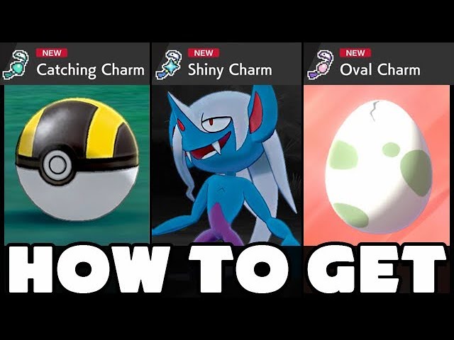 How To Get Shiny Charm, Oval Charm and Catching Charm in Pokemon Sword and Shield