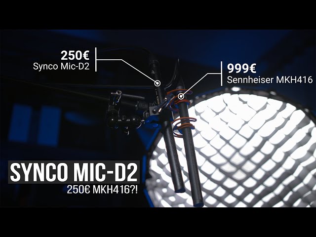 Sennheiser MKH416 Audio Qualität für nur 250€? - Synco Mic-D2 Review