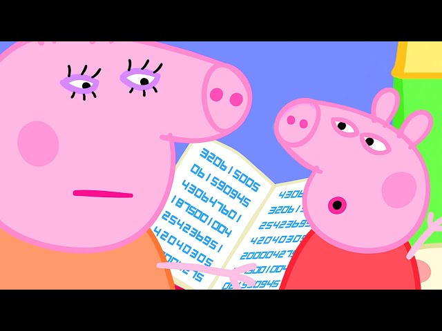 Peppa Pig - Mummy Pig's Book! - Full Episode 7x14