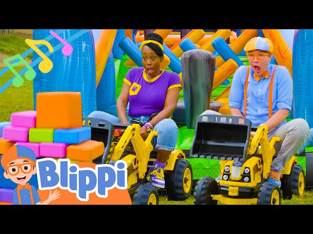 Blippi and Meekah's Game Show Song | BRAND NEW BLIPPI and Meekah Playtime Song for the Family