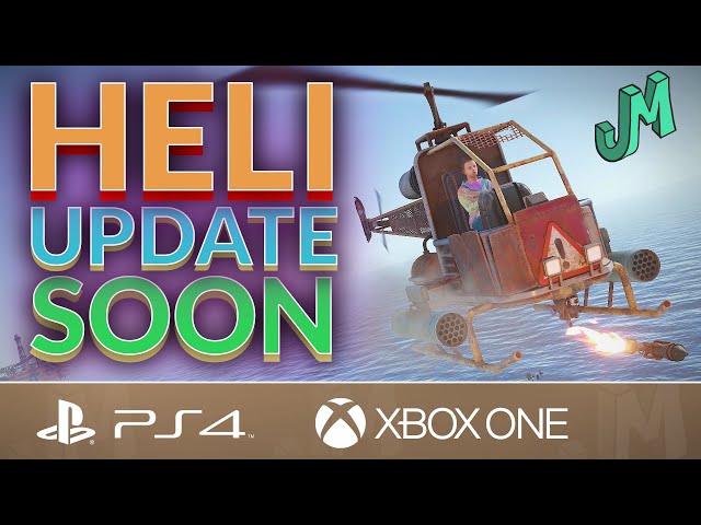Helicopters Sooner than we think? 🛢 Rust Console 🎮 PS4, XBOX