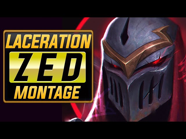 Laceration "Best Zed NA" Montage | Best Zed Plays
