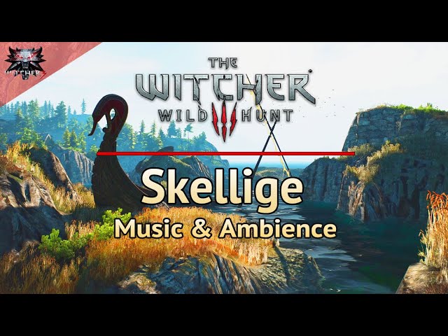 The Witcher 3 | Skellige Day | Emotional and Relaxing Soundtrack & Ambience