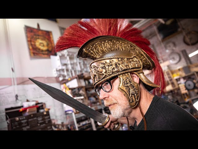 Adam Savage's Mystery Roman Centurion Helmet!