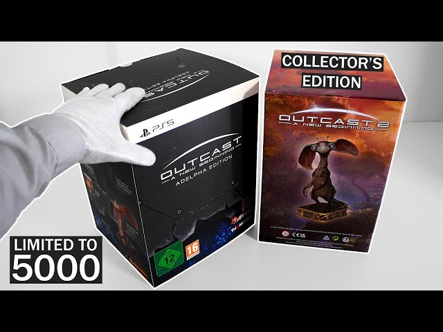 25 Years After I Outcast 2 Adelpha Collector's Edition ASMR Unboxing