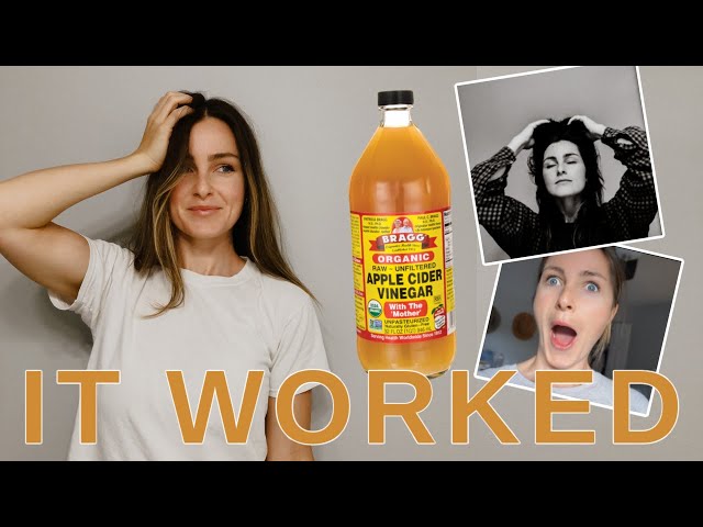 30 DAY CHALLENGE | Apple Cider Vinegar Hair Rinse // SHOCKED
