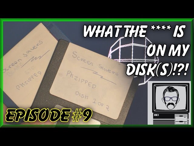Screensaver Bonanza - What the Hell is on my Disk?! #9 | Nostalgia Nerd