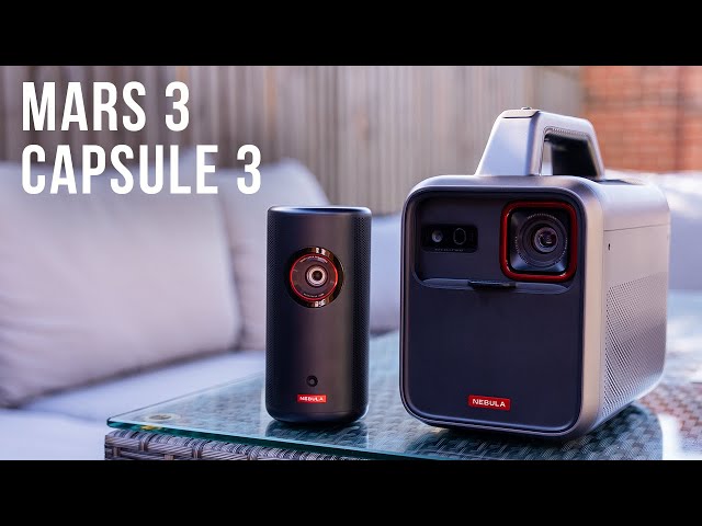 These Portable Outdoor Projectors Are Insane! - Nebula Mars 3 & Capsule 3
