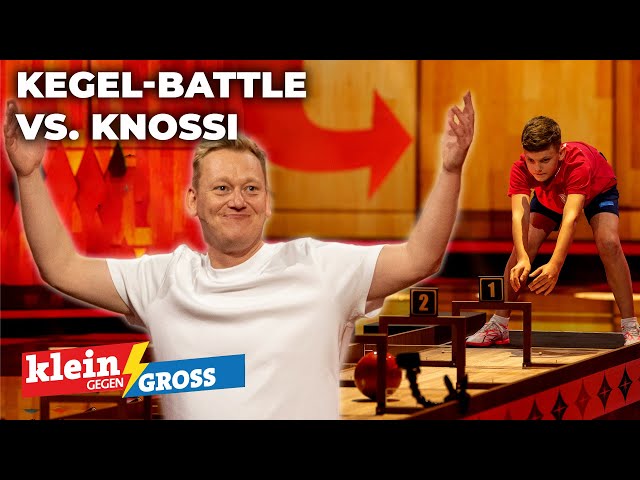 Knossi vs. Ben (12): Kegel-Battle! | Klein gegen Groß
