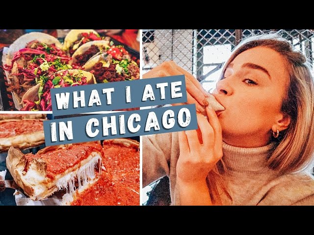 Chicago Food Tour: What to eat in Chicago, Deep Dish Pizza and more
