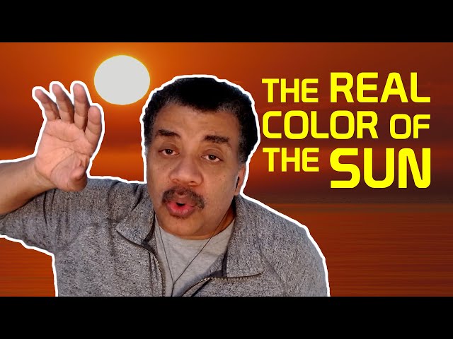 Neil deGrasse Tyson Explains the REAL Color of the Sun