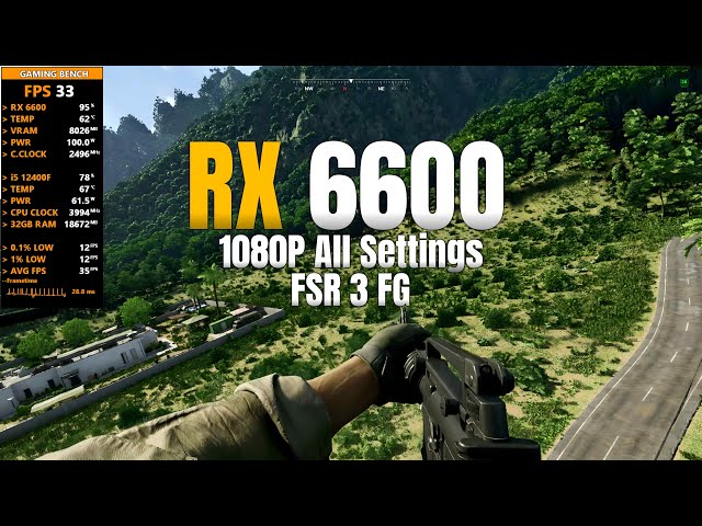 Gray Zone Warfare - RX 6600 - 1080P All Settings