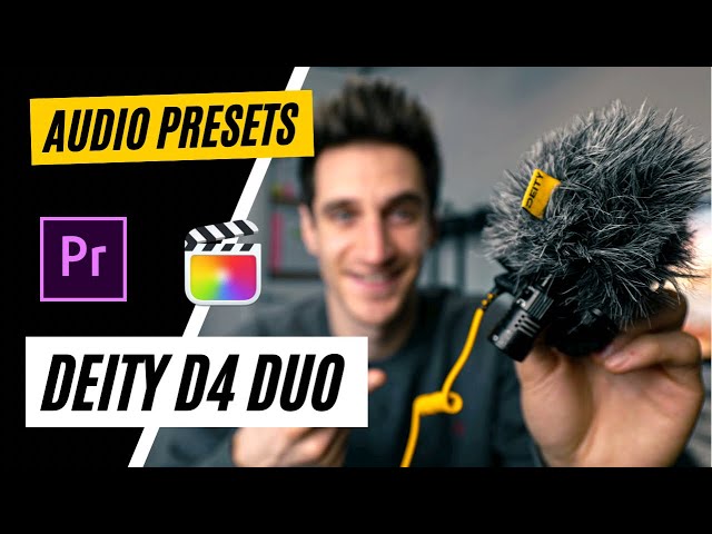 Deity D4 Duo Microphone Review and Tests. Deity D4 duo vs Rode video micro comparison. Dual capsule