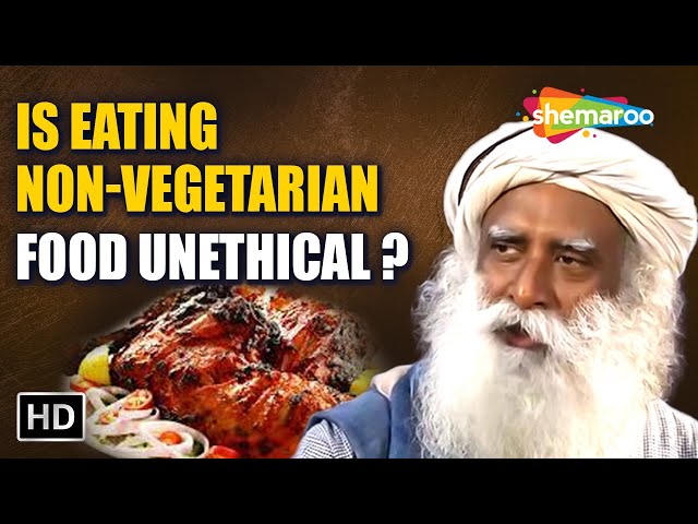 Is Eating Non Vegetarian Food Ethically Wrong – Hariprriya Asks Sadhguru