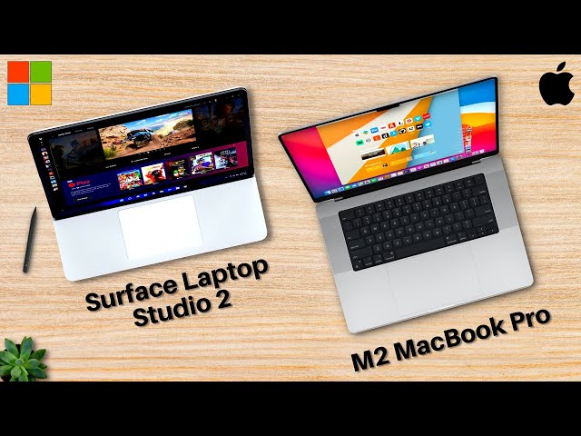 Microsoft Surface Laptop Studio 2 Vs Apple M2 MacBook Pro | Make it Simple