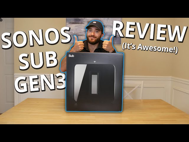 Sonos Sub Gen3 Review: The Ultimate Addition to Any Sonos System!