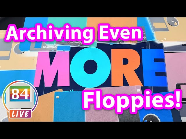 LIVE: Archiving Even MORE Old Apple Floppy Disks with an Applesauce