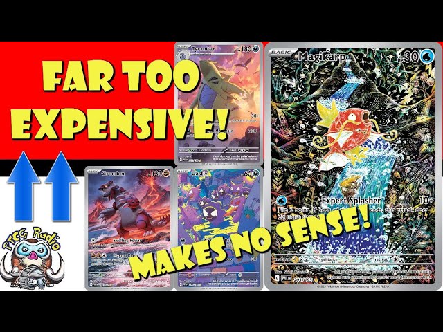 Some Pokémon TCG Illustration Rare are FAR Too Expensive? WHY!? (Pokémon TCG News)