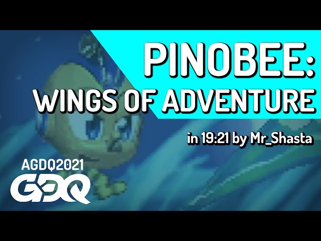 Pinobee: Wings of Adventure by Mr_Shasta in 19:21 - Awesome Games Done Quick 2021 Online