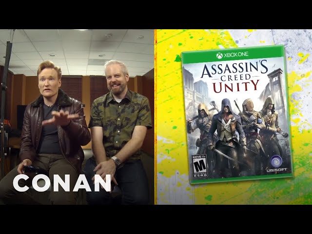Clueless Gamer: Conan Reviews "Assassin's Creed: Unity" | CONAN on TBS