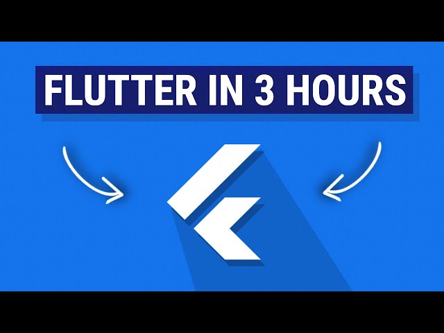 Flutter Tutorial For Beginners in 3 Hours