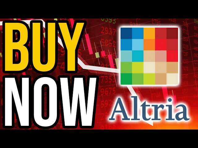 Altria Stock is Crashing! I’m Buying The 10% Dividend Yield