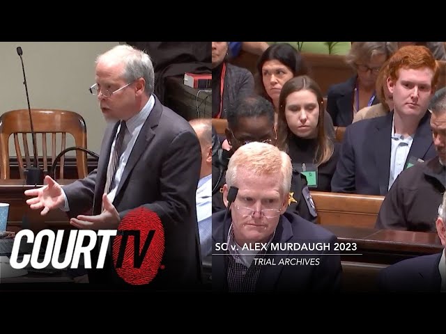 SC v. Murdaugh: Prosecution Opening Statement | Court TV Archive 2023