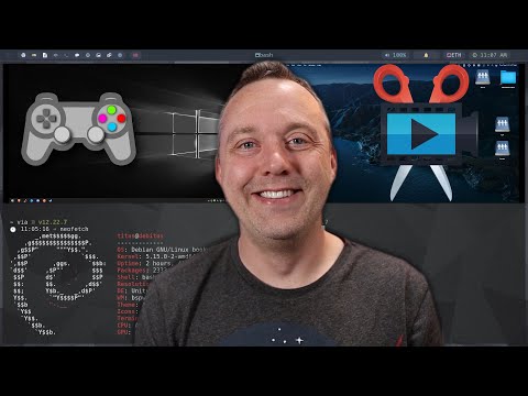 Using Windows and Mac in Linux