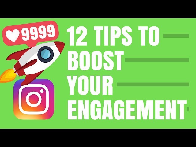 INSTAGRAM ENGAGEMENT RATE - 12 TIPS ON HOW TO BOOST YOUR ENGAGEMENT RATE ON INSTAGRAM