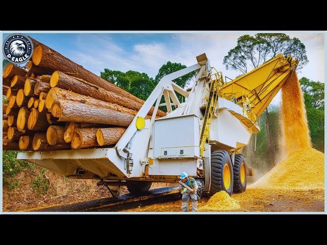 55 Incredible Dangerous Wood Chipper Machines Working At Another Level