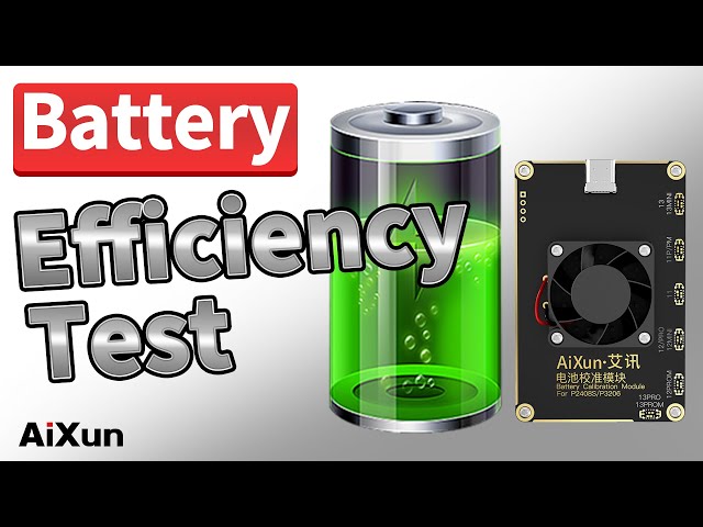 IPHONE BATTERY EFFICIENCY TEST | Instructions for Battery Performance, Charge and Discharge Test