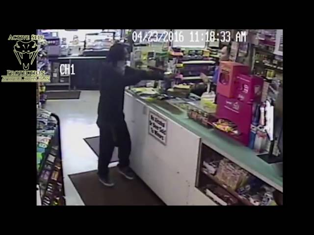 Clerk Successfully Fights Off Armed Robber