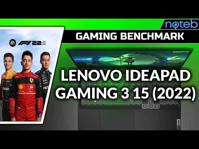 Lenovo Ideapad Gaming 3 15IAH7 - F1 22 [ i5-12450H | RTX 3050 ]