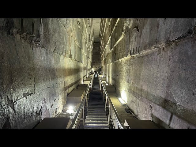 Full tour inside the Great Pyramid of Giza | Pyramid of Cheops aka Khufu | Trip to Kairo, Egypt 2021