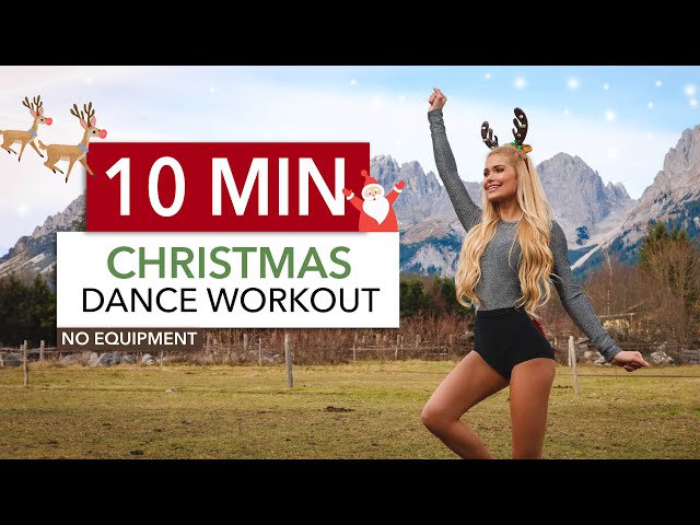 10 MIN CHRISTMAS DANCE WORKOUT - 100% happiness guarantee! 2021 Version I Pamela Reif
