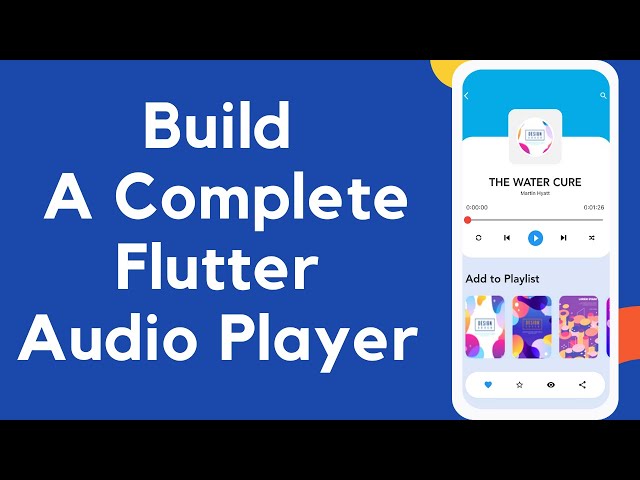 Flutter Audio Player Tutorial Step By Step | Flutter Music Player | Flutter audioplayer