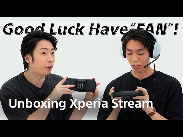 Unboxing Xperia Stream for the very first time - with shinichirooo & RintoXD